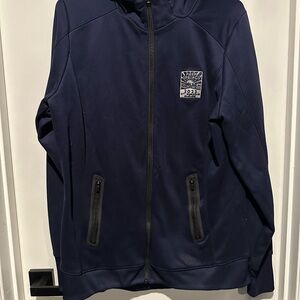 New Era Porsche Parade Navy Blue Zip-Up Jacket